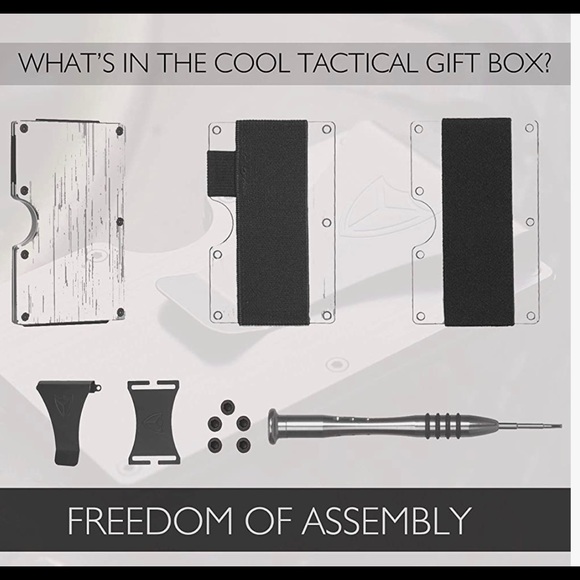 Brand New Carbon Fiber Lightweight Tactical Minimalist Wallet for Men - Picture 5 of 5